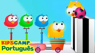 Aprenda as cores com o patinho da sorte e a m&aacute;quina de bombeamento de ar | Campo das Crian&ccedil;as
