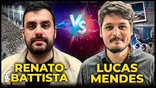 RENATO BATTISTA x LUCAS MENDES - EL SALVADOR &Eacute; UM MODELO EFICIENTE ?- PODCAST 3 IRM&Atilde;OS #850