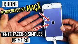 IPHONE REINICIANDO NA MA&Ccedil;A? N&atilde;o der uma de espert&atilde;o FA&Ccedil;A O SIMPLES PRIMEIRO!