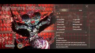 Madoka Exedra - Mermaid Witch Nightmare Mode (With 3 different debuffers)