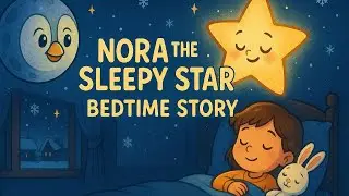 Nora the Sleepy Star 🌟 | Bedtime Story for Kids to Help Them Sleep | Night Story for Children