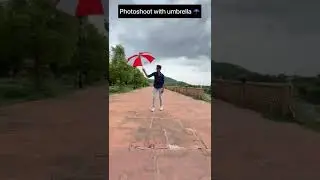 Photo With Umbrella ☔ Barish Photo Editing Pose idea dslr Pose #shorts #photography #pose