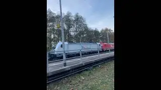 BR 187 und BR 185 von Rheincargo als Lokzug Richtung Cottbus #trainspotting #br187 #br185 #gro&szlig;k&ouml;ris