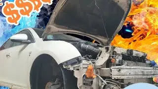 Chevorlate Cruze Auto Transmission Removal