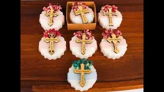 Baptism Favors, Natural Handmade Scented Soap, Baby Shower, Christening Favors
