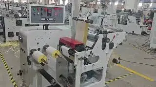 FQR Series High Speed Label Slitting Machine +86 18072108362