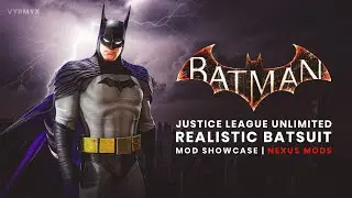 Realistic Justice League Unlimited Batman Suit Mod in Batman Arkham Knight