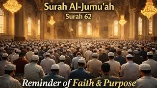 Surah Al-jumah (سورة الجمعة) | Reminder of Faith, Knowledge & Purpose | Surah 62