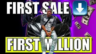 FIRST SALE TO MY FIRST MILLION [CAR VLOG]