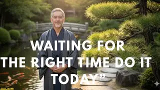 Waiting for the Right Time &mdash; Do It Today #motivational #discipline #kids #music 