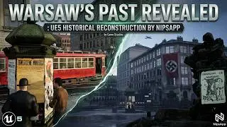 WW2 - Warsaw Transformation in Unreal Engine 5.7 Historical Visualization