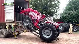 Massey Ferguson 385 4WD Tractors are being shipped to Africa | Tractors PK