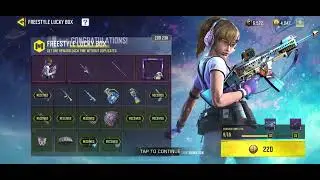 My freestyle lucky draw