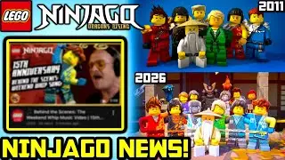 Фанаты Ninjago сейчас ТАК счастливы! 💙 Множество отличных новостей о Ninjago и Dragons Rising!