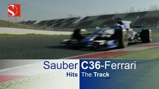 Sauber C36-Ferrari Hits The Track