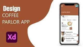 Modern Coffee Parlor App Design