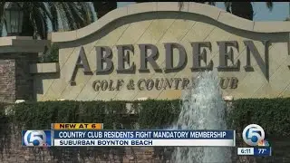 Country club residents fight mandatory membership