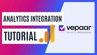 Vepaar Tutorial: Analytics Integration To Track Store Visitors - Episode 10