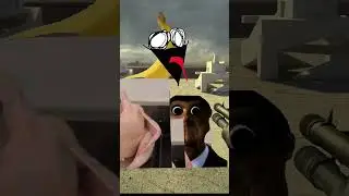 GMOD Meme Characters in Pure Chaos 😭🔥 #shorts #gmod #memes #gaming