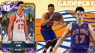 HE IS THE GARY PAYTON REPLACEMENT, DARK MATTER JEREMY LIN GAMEPLAY in NBA 2k25 MyTEAM