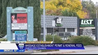 Chico City Council to consider making adjustments to fee schedule to include massage parlor permit