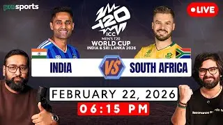 🔴LIVE India vs South Africa! | Super 8s Clash | T20 World Cup Live