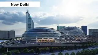 Scaling-up on the passengers services and Redevelopment of New Delhi Railway Station.