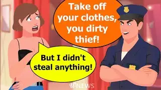 A cop arrived at the elite boutique and demanded that I undress to prove that I wasn't a thief