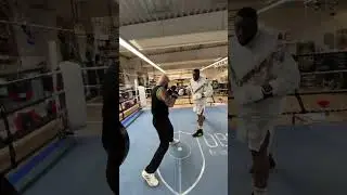 140kg vs 90kg Easy Sparring mit Manuellsen
