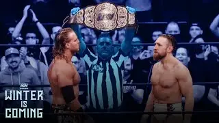 Hangman Adam Page Vs Bryan Danielson - AEW World Championship - Winter Is Coming 2021 - Highlights.