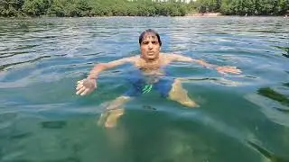 Please try this at a swimming pool under the guidance of a swim trainer. 