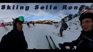 Skiing the mighty Dolomites-Skiing legendary Sella Ronda  (vlog &scaron;t. 66)