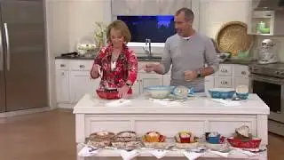 Temp-tations Figural 2-quart Bowl & Ramekins Set