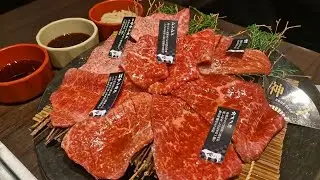 YAKINIKU KOBE BEEF DOTONBORI OSAKA JAPAN 