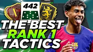 Most Insane Rank 1 442 Tactics Ever🔥 FC25 Best Formation & Custom Tactics!