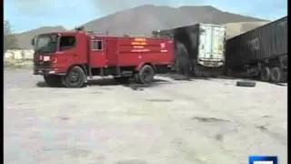 Dunya News-Nato containers attacked in Khyber Agency, 3 drivers injured