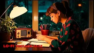 LoFi Vintage Jazz Lounge: Smooth 1950s Crooner Vibes for Relaxation & Study