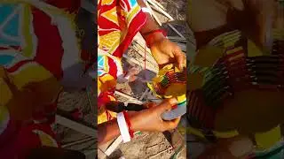 Village Girl Makes Bamboo Bucket from Scratch | Traditional Bamboo Craft Making Process