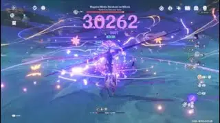 R5 Engulfing Lightning vs R5 Staff of Homa | Ei 1.34 Million Burst Dmg vs L90 Raiden Boss