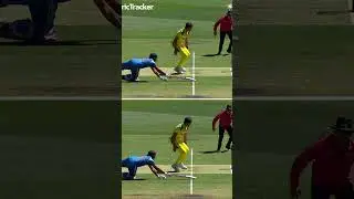 Rohit Sharma narrowly escapes a run-out🤯📸: Jio Hotstar#AUSvsIND #RohitSharma