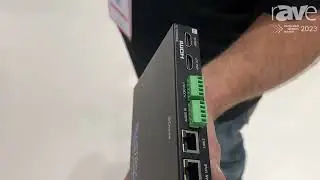 ISE 2023: Blustream Shows IP300UHD, IP350UHD Video-Over-IP Products That Use 1Gbps Networks