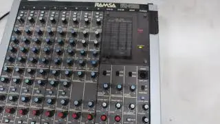 GovDeals: Panasonic RAMSA WR-S208 Audio Mixer Console &ndash; Powe