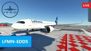 MSFS livestream | FBW 320 | LFMN-EDDS | IVAO