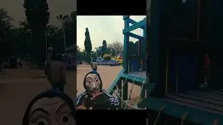 Parkour money heist playground rooftop most viral video 😲😲😲??? #foryou #funny #fun #viral #park