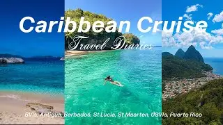 CARIBBEAN CRUISE VLOG | Travel Diaries | 8 days on the Norwegian Viva ship in the Eastern Caribbean