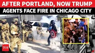 Chicago On Fire: ICE Under Attack, Shells Fired; Protester Grabs Officer's Beard Amid Clashes