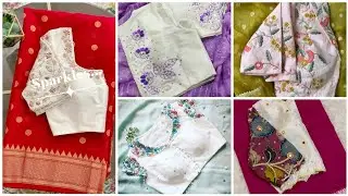 Trending White Blouse Matching Saree Ideas ||White Blouse Matching Sarees ||White Blosue Designs26