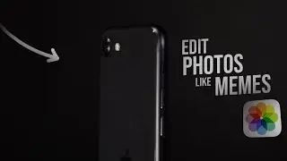 How to Edit Photos Like Meme Tweets in iPhone (explained)
