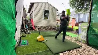 Raw Backyard Golf Practice | Home Training  Session #BackyardGolf #GolfPractice #HomeGolf