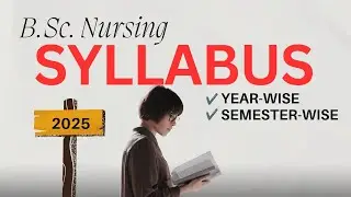 Bsc Nursing Syllabus semester wise | Bsc Nursing Subjects. #bscnursing #nursing